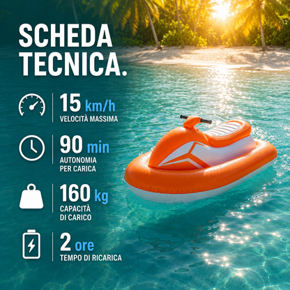 AquaJet™ Jetski Elettrico Gonfiabile